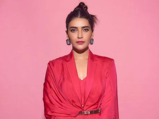 Pretty Poses Of Karishma Tanna In Pink